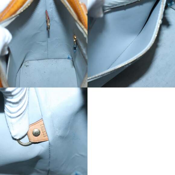 LOUIS VUITTON Monogram Vernis Houston Hand Bag Gris M91053 - Picture 12 of 12